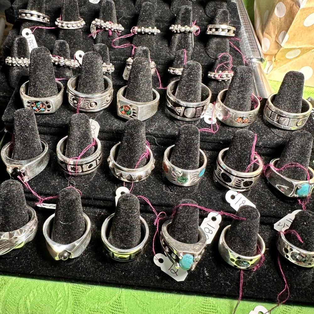 Live Sale MrJays Handmade Solid 925 Sterling Silver Rings. 125.00-200.00 - Picture 2 of 2